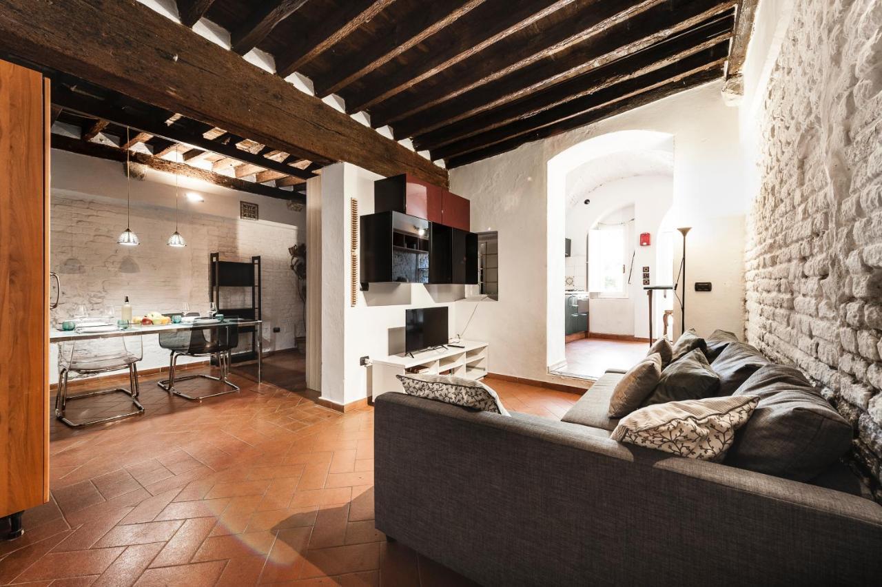 Ferienwohnung Hostly - Garden House Near The Tower - Historical House With Private Garden Pisa Exterior foto