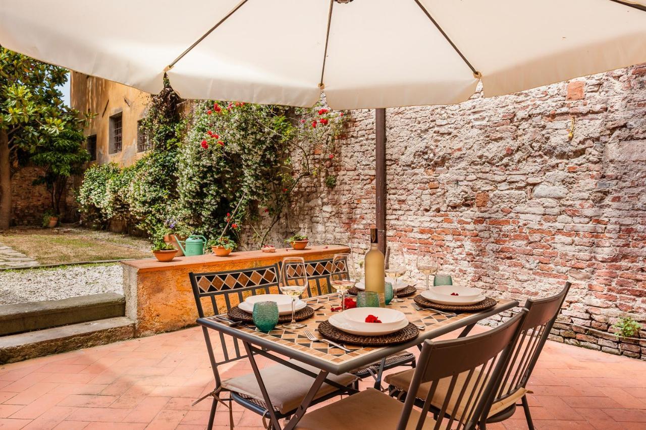 Ferienwohnung Hostly - Garden House Near The Tower - Historical House With Private Garden Pisa Exterior foto